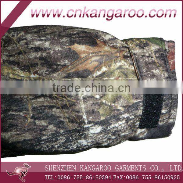 Mossy camouflage hunting jacket