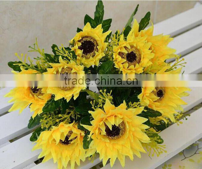 Wholesale artificial flower bouquet of home decoration