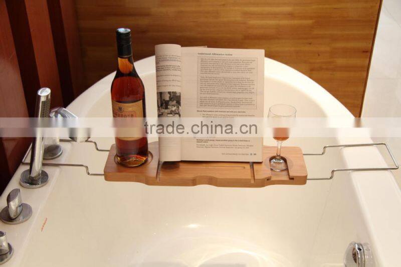 bathroom new product bamboo bathroom towel rack