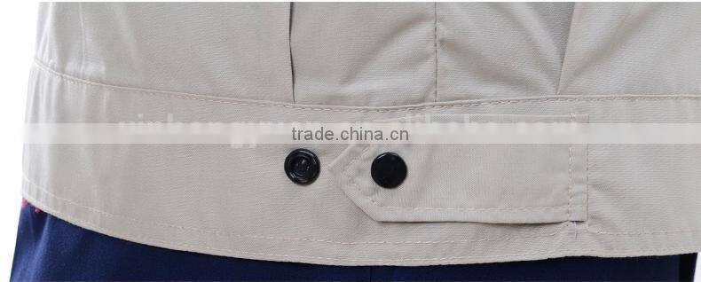 custom antistatic short sleeves workwears uniforms for worker