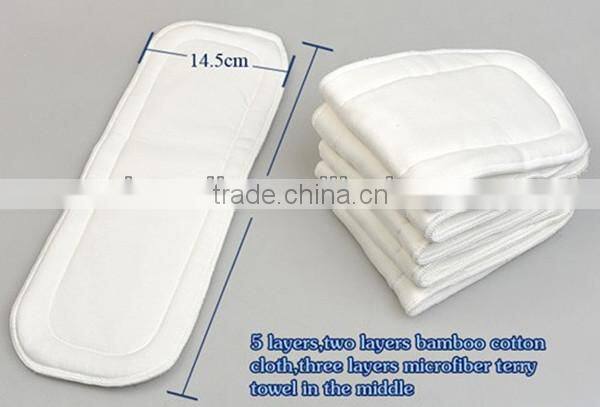 Factory,Custom design,Organic Bamboo Cotton Inerts Liners