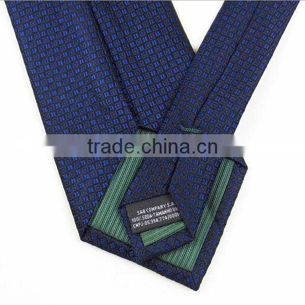 HDDS-1 Custom make Italian new fashion jacquard woven silk tie/silk neck tie