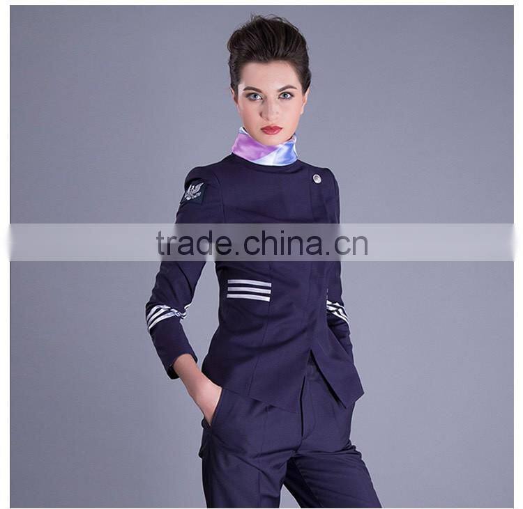 Cabin Crew Uniform For Flight Attendant Uniforms