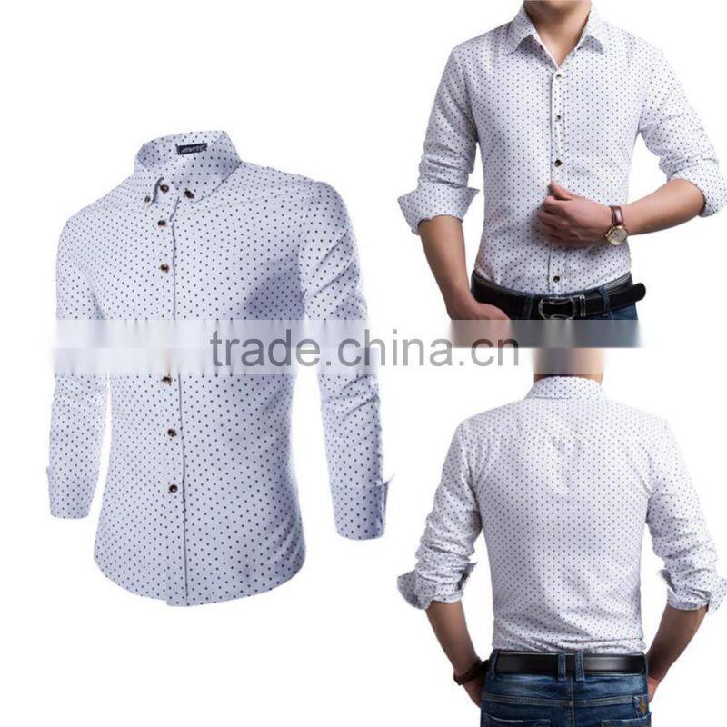 SZXX fashion mens luxury stylish casual dress slim fit t-shirts