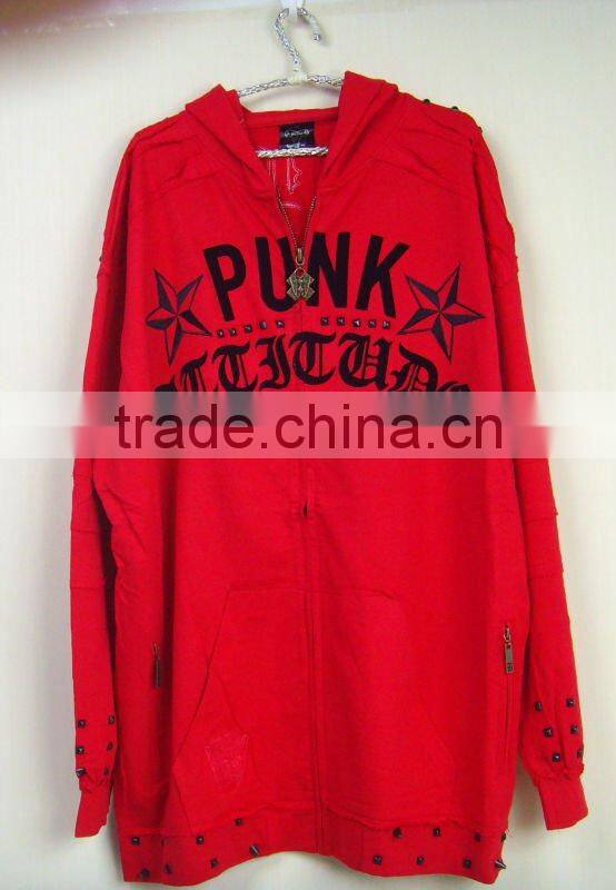 stock plus size all over print sweatshirt