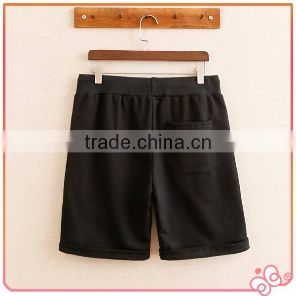 2015 best sell with leather rivet design wholesale custom hip hop pants for men