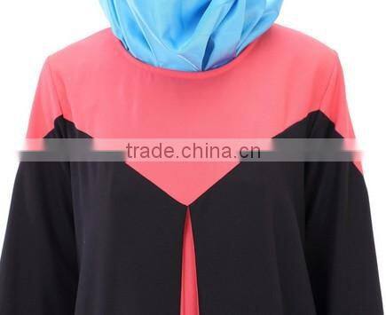 latest fashion middle aged women elegant muslim long dress