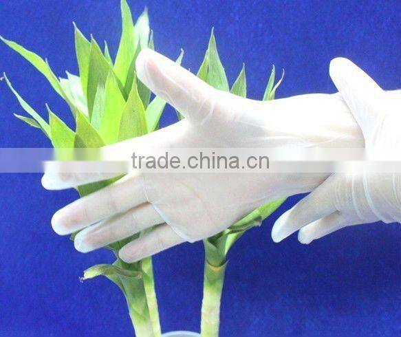 CE EN disposable latex examination gloves