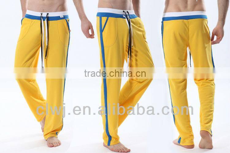 Breathable mens mesh track pants