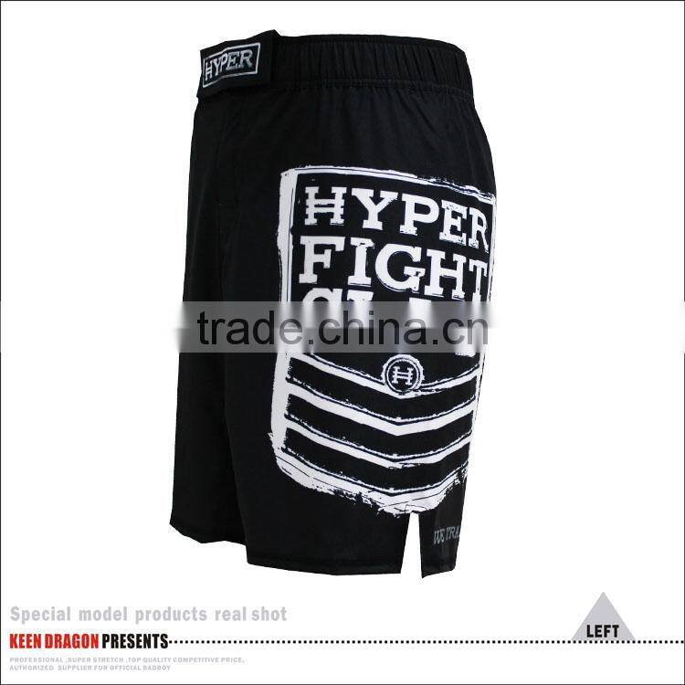 ELASTIC WAIST MMA TRAINING SHORTS FOR BOXING WITH FULL DIGITAL PRINT
