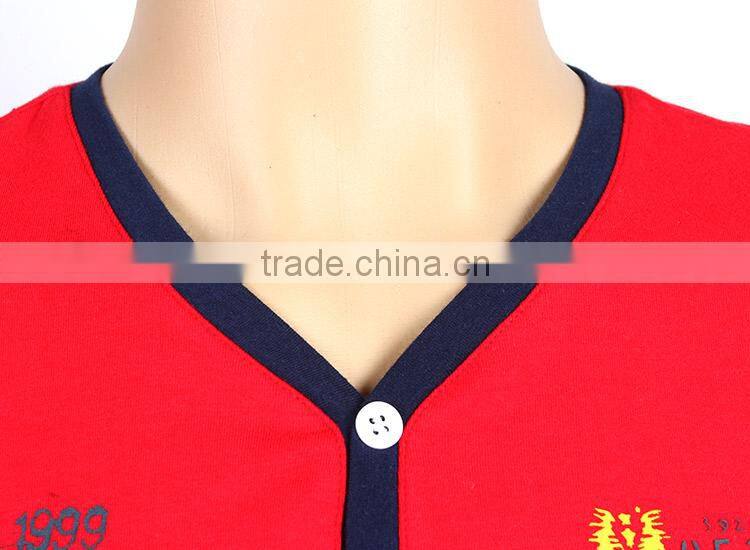 2016 summer v neck t shirt for men