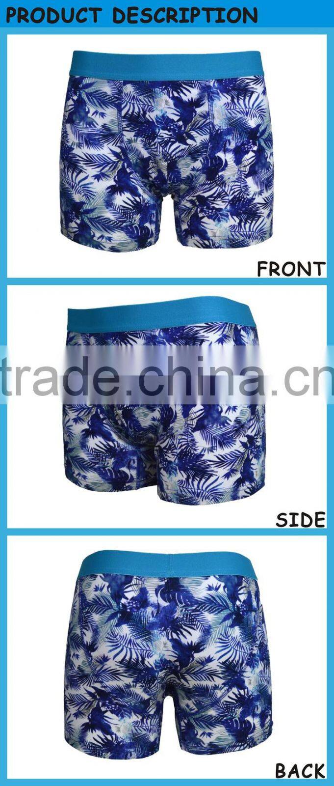 95% Cotton 5% Elastic Underwear Men Boxer Shorts