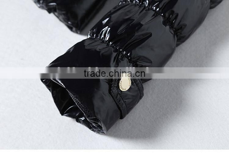 custom 2017 latest fashion western ladies winter duck down feather women jackets