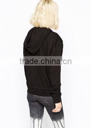 Cheap Printed Logo women fleece jacket 2015