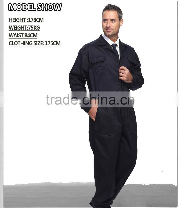 Juqian China quality professional workwear uniform manufcturer orange black Breathable mens overall uniform