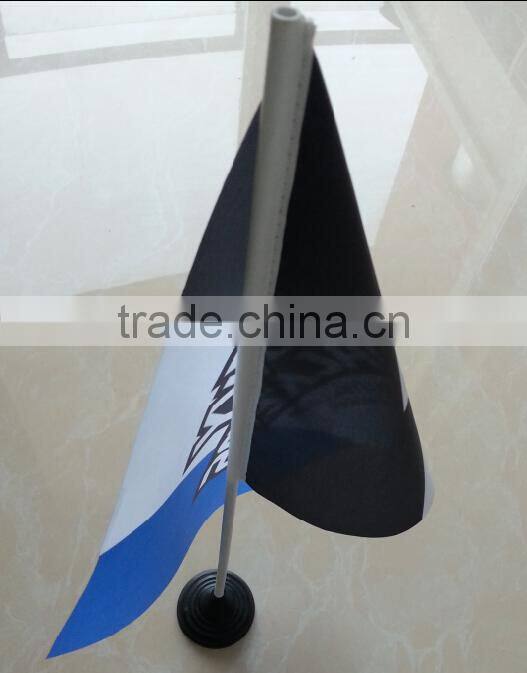 custom polyester table flag