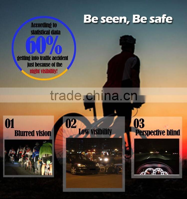 Traffic police fluorescent hi vis safety reflective led work jacket