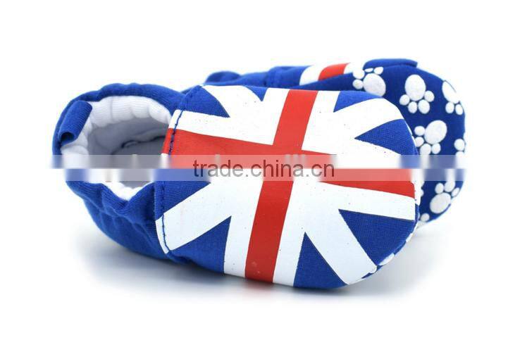 England style summer cotton baby shoes
