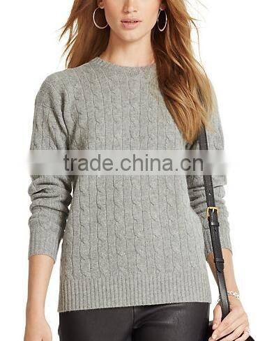 Best Selling Long Wool Sweater Design for Girl