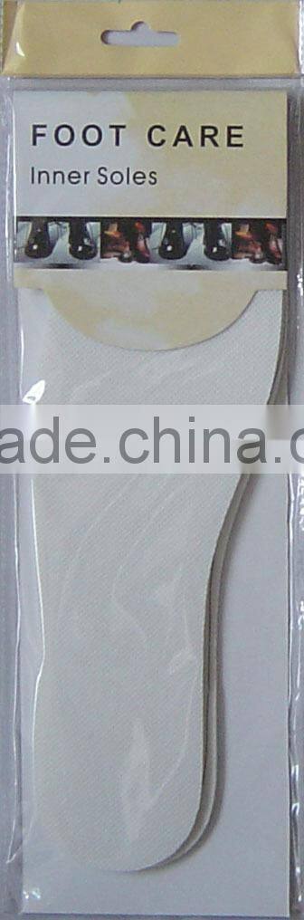 Firm soft walking type elastic PVC shoe pad