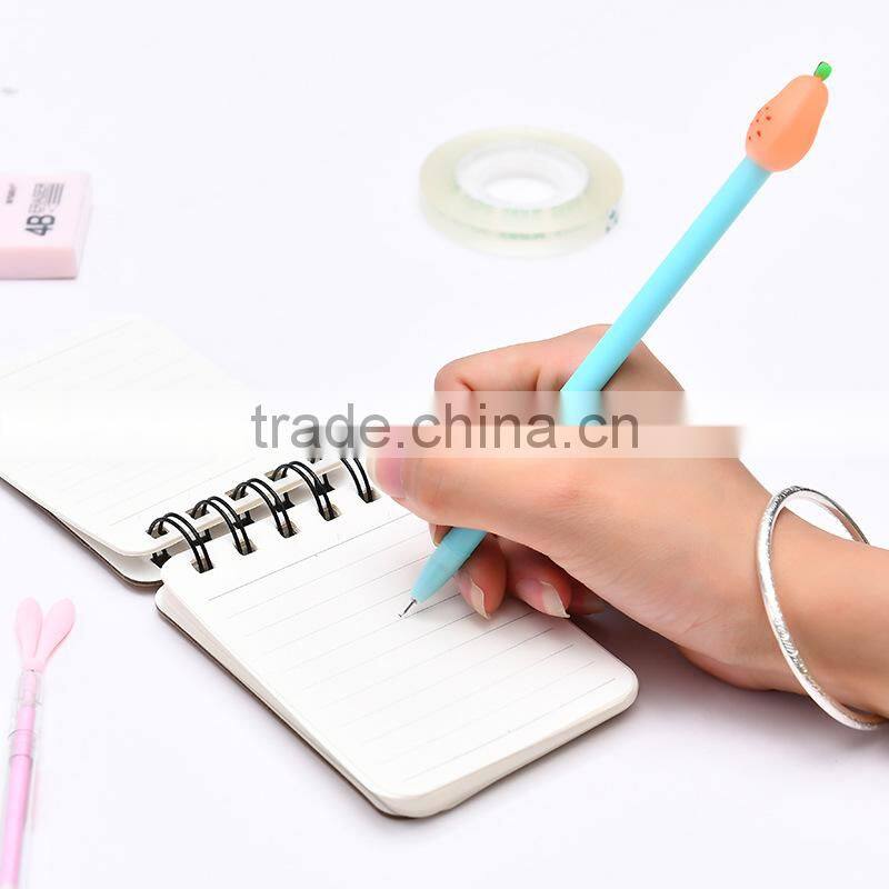 Gel Pen Friction Erasable Disappearing Ink Pen by Friction Cute Fruits Apple Strawberry