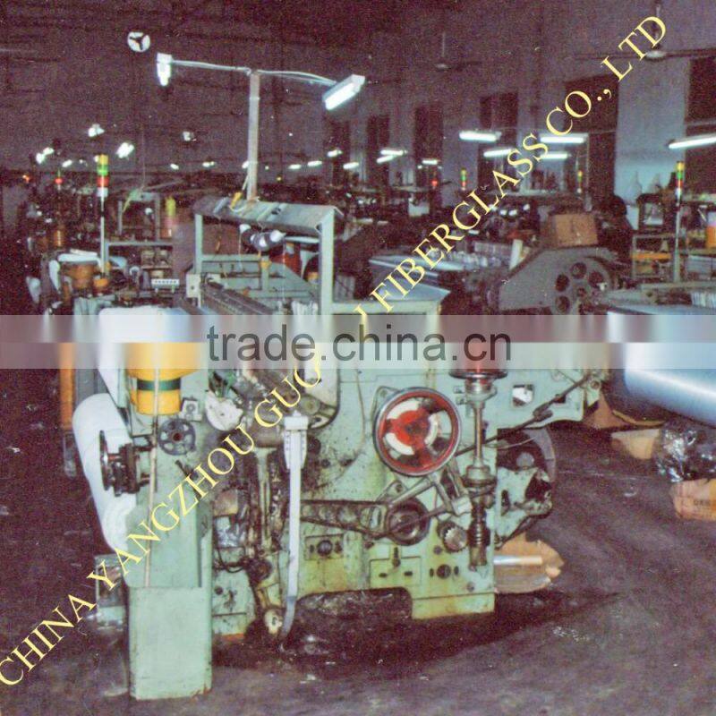 E-glass and C-glass plain woven fiberglass fabric