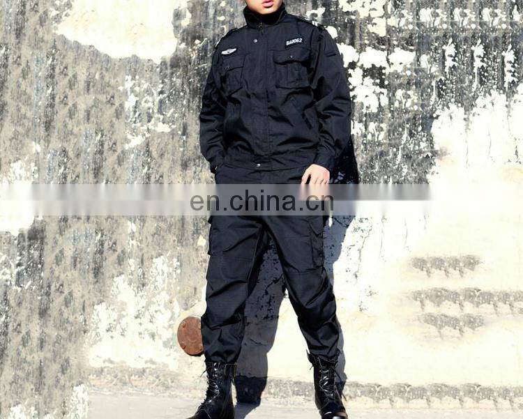 Wholesale Security Guard Uniforms For military uniform suit With long sleeve