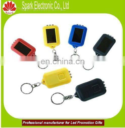 3led solar no need batter flashlights