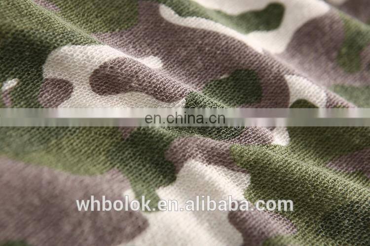 Custom camouflage cotton jersey men's hoodies&sweatershirts man camo pullover