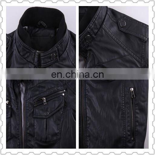 fashion diamond quilted mens spring handsome biker leather jacket