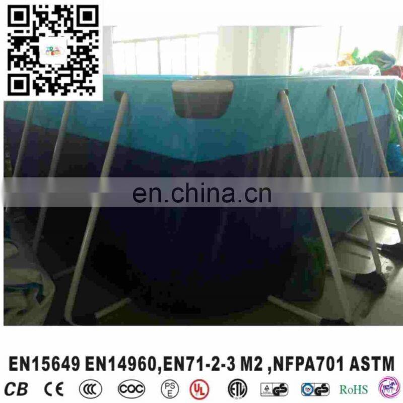 Hot sale outdoor mental fram swimming pool for sale with CE EN71 approved,steel frame pool