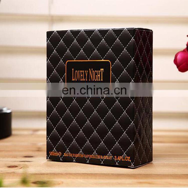 China manufacture foldable cosmetic paper box with full color printing