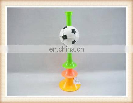 Kids plastic football bike trumpet horn toy