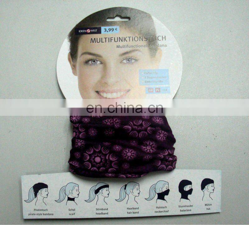 multifunctional seamless tube elastic hairbands