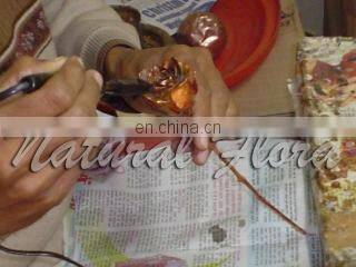 Copper Plated Natural Rose