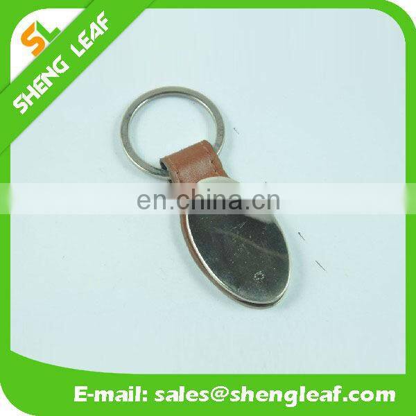 Top A quality leather car keychain with custom logo
