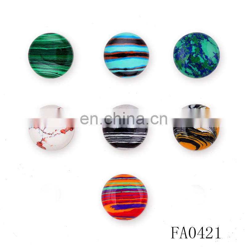 Factory Wholesale Metal Glass Magnetic Snap Button, Fashion Butterfly Snap Button
