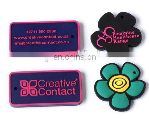Soft Custom Silicone Rubber Badge Label