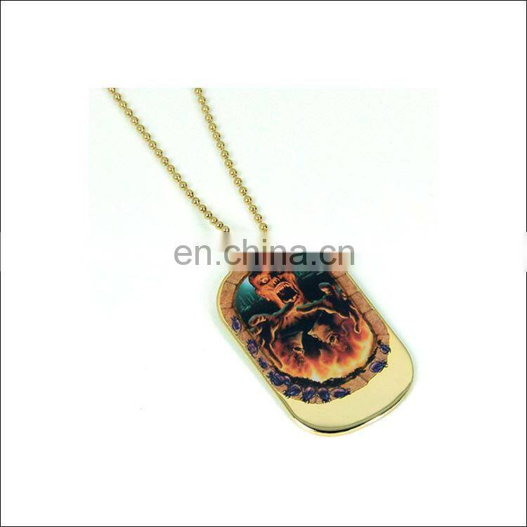 2013 printing dog tag with epoxy made in china wholesale