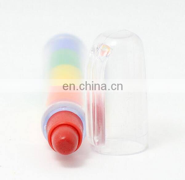 multi- crayon crayon pen 5 colors insect push crayon