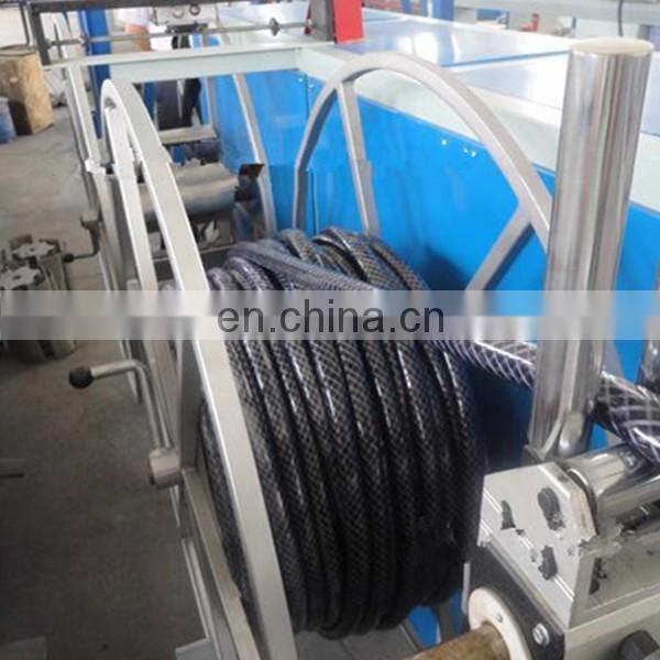 Food grade transparent fabric steel wire reinforced spring pvc hose pipe