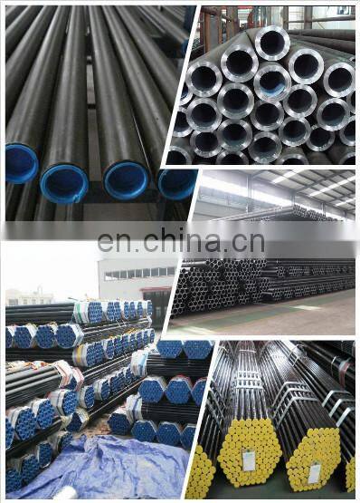China supplier API 5L Black Carbon Steel Seamless pipe for oil and gas