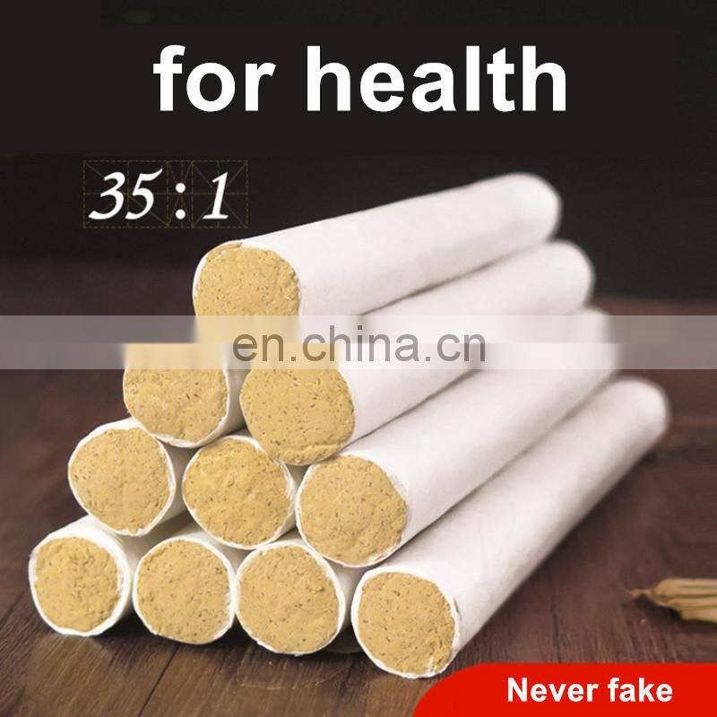 2017 NEW & Qi gold handmade gourmet Moxa tube acupuncture massage Ai-chu carry moxibustion for slimming Moxa dragon tank beauty