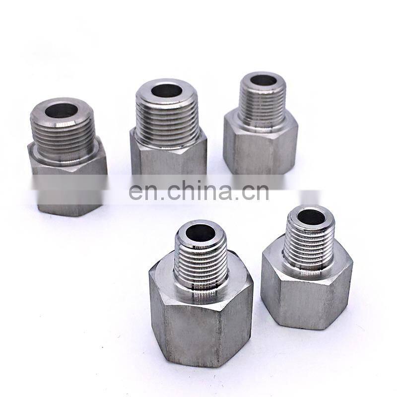 price of Quick coupler ZG 1/2'' male to female thread union schedule 304 high pressure Straight adapter stainless steel pipe
