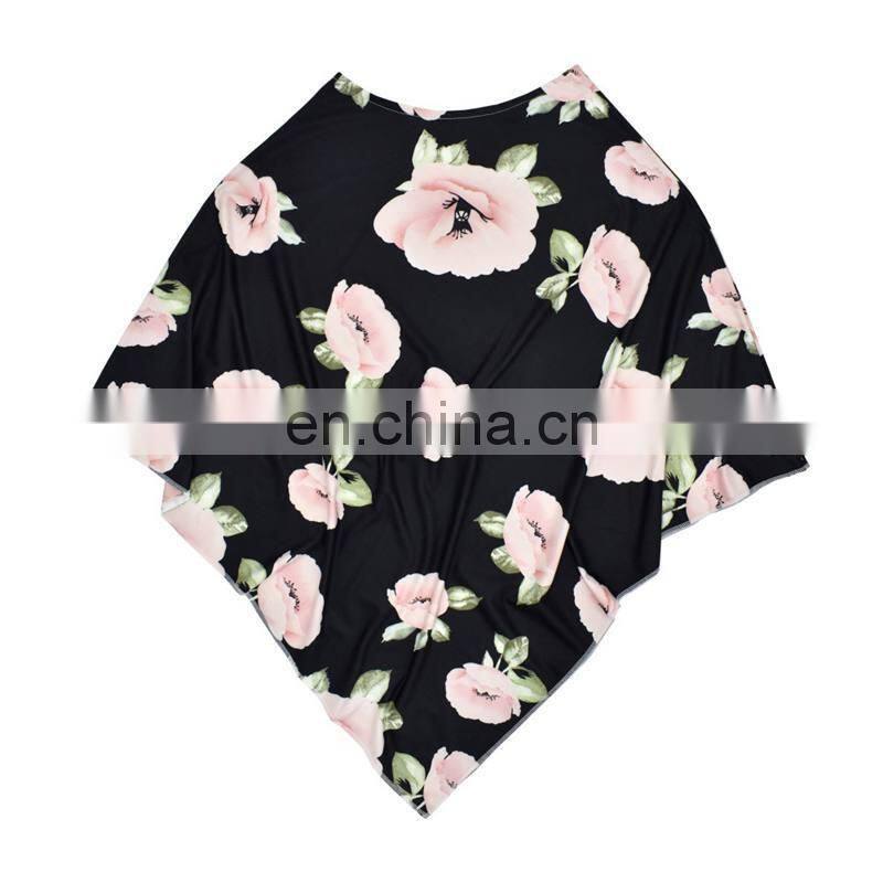 Nursing Cover Poncho Car seat cover Stroller cover Maternity top Swaddle Multi Functional Nursing Poncho Covers