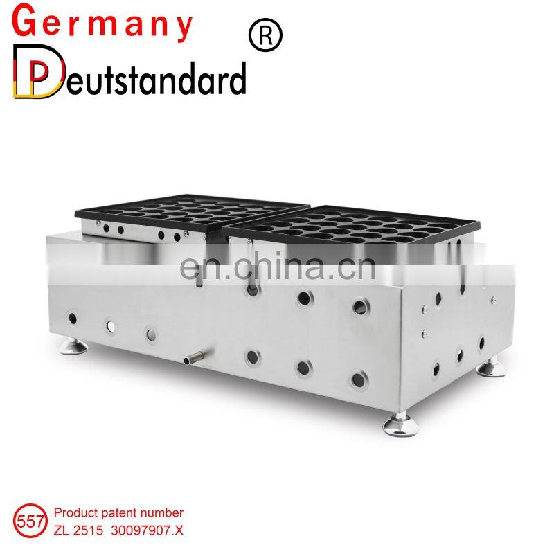 dutch pancake machine 25+25 holes gas pancake maker machine/poffertjes grill