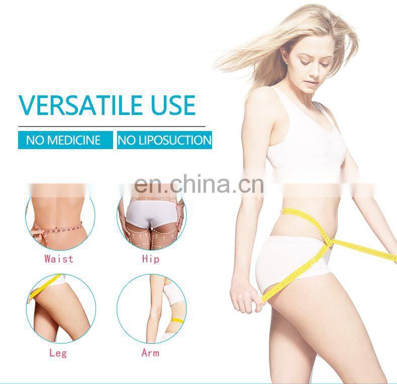 Mini home vacuum suction belly fat burning belt with cryolipolysis slimming machine