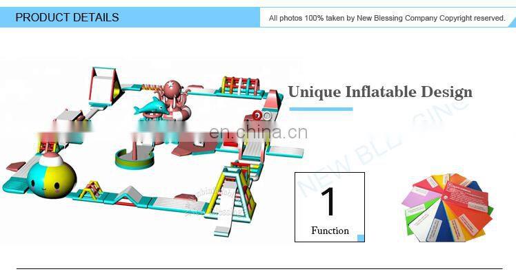 Large Outdoor Obstacle Equipment Inflatable Floating Water Park For water fun park sports equipment