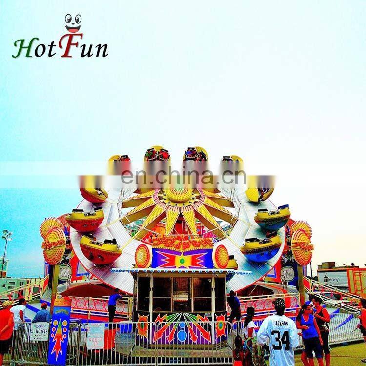 Rotating new theme Thrilling Playground kids adult turntable other amusement park rides flipper ride