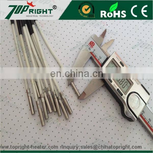 4mm diameter 16mm long 24V 25W electric cartridge heater cartridge heating resistances